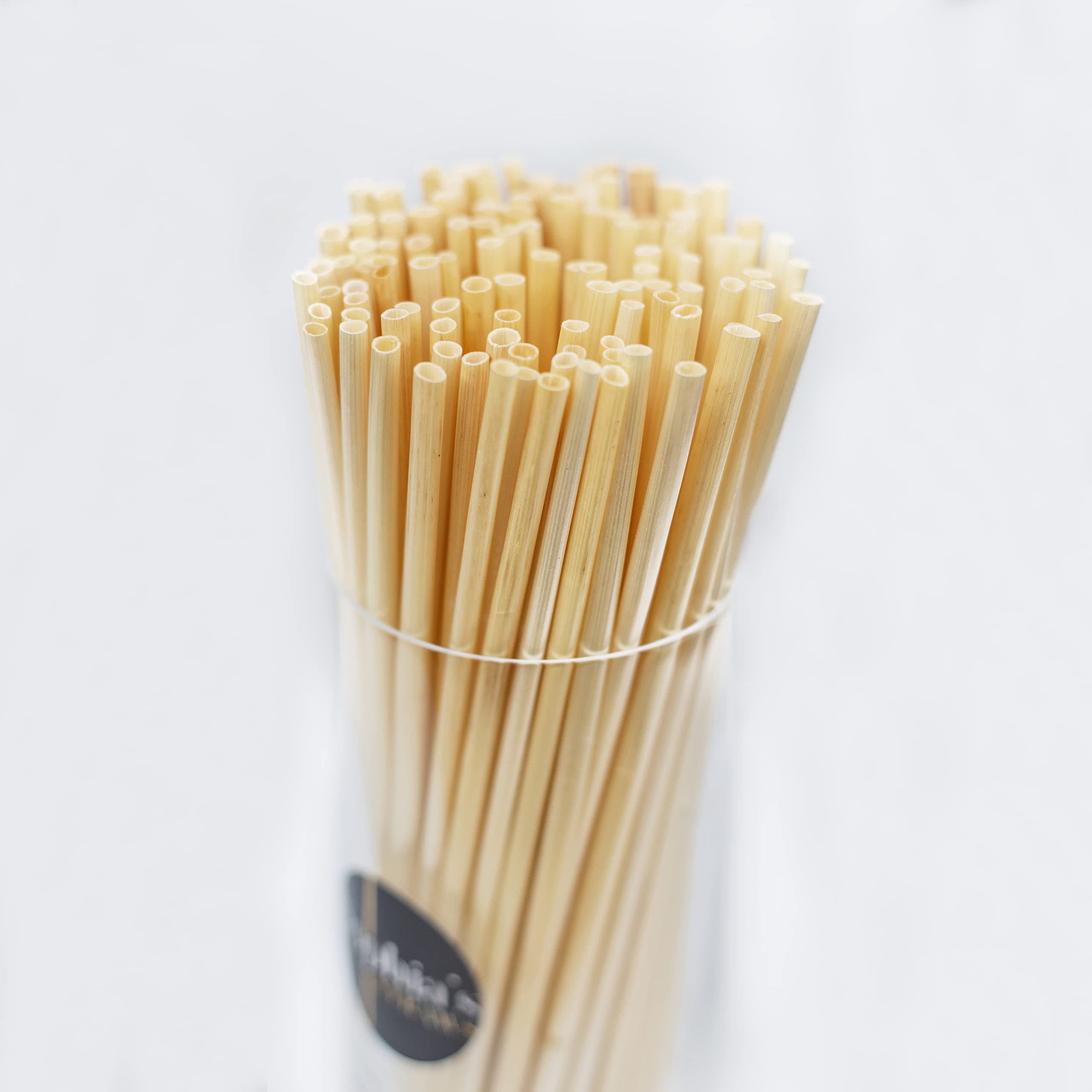 Sophia's Straws 7.5 Inch Natural Hay Drinking Straws | 500 Count Eco-Friendly Disposable Straws for Smoothies, Cocktails & Parties - Biodegradable & Sustainable Alternative to Plastic