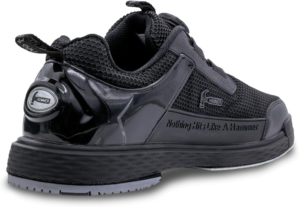 Power Hammer Diesel Right-Handed Bowling Shoes for Men - Perfect for Night Bowling & League Play