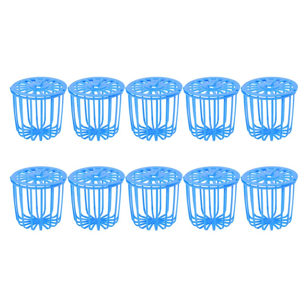 10pcs Bird Feeding Basket - Durable Parrot Fruit & Vegetable Feeder Basket, Foraging Toy for Pet Parrots, Cockatiels, Lovebirds - Perfect for Cage Enrichment & Healthy Snacking