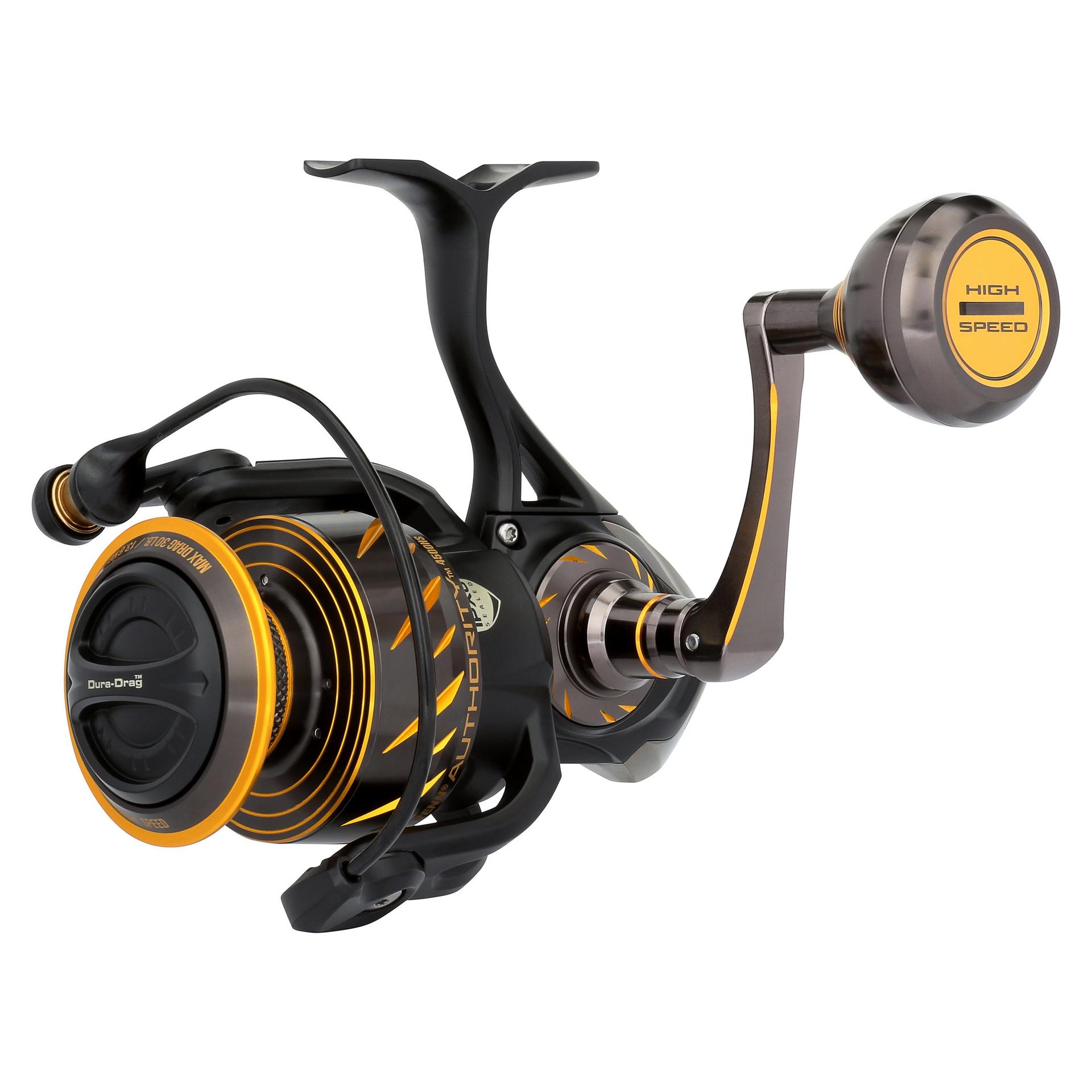 Authority® Spinning Reel - High Performance Fishing Reel for Saltwater & Freshwater | Smooth Drag System, Lightweight Design | Perfect for Bass, Trout & Surf Fishing