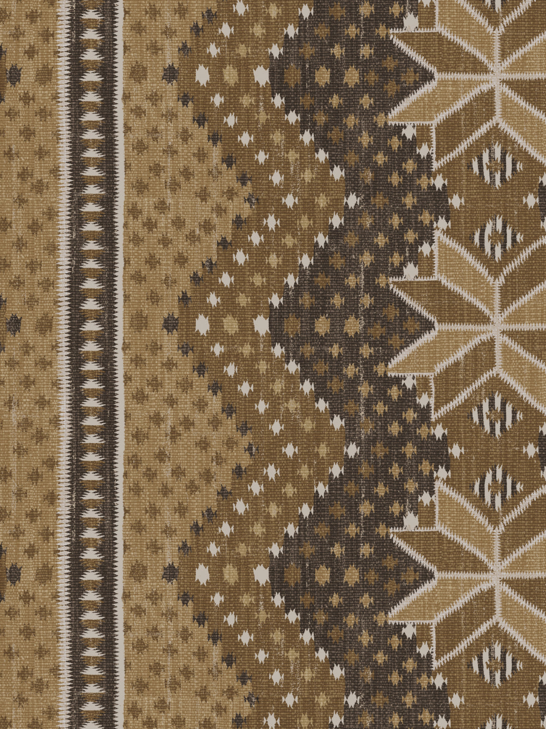 Nathan Turner Northstar Blanket Wallpaper in Gold - Elegant Home Decor for Living Room & Bedroom