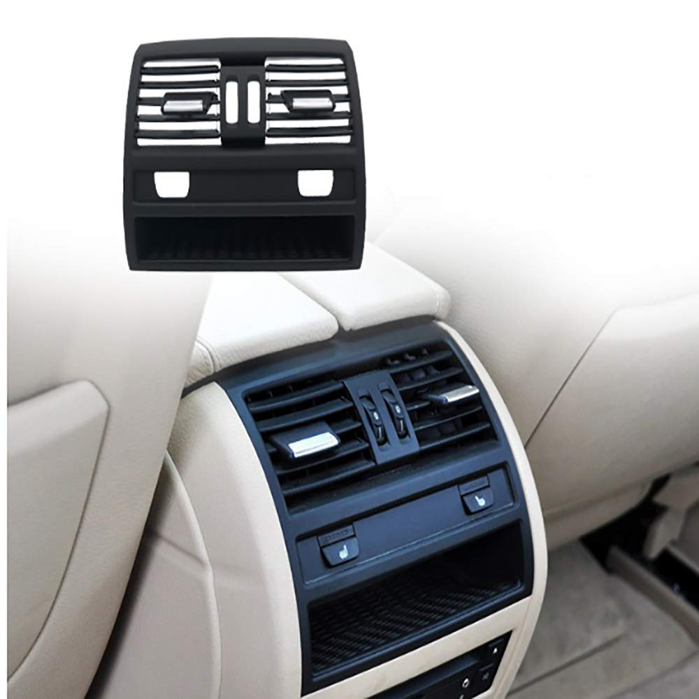 Maso Air Outlet Vent Grille Cover for BMW F10 F18 - Black Car Center Console Exhaust Port Cover | Perfect for Interior Protection & Dust Prevention in 5 Series & 6 Series Gran Turismo
