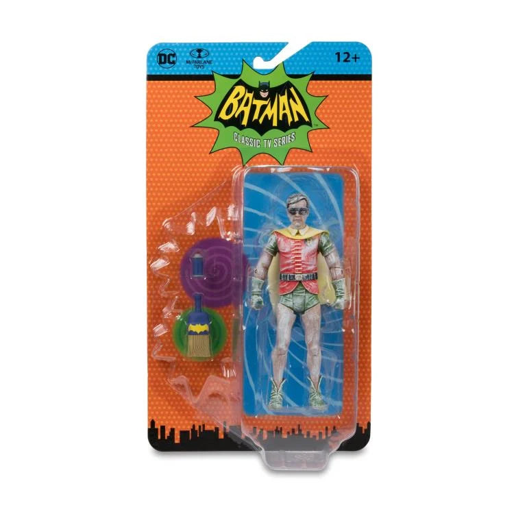 DC Retro Batman 66 TV Series Action Figure - Classic Wax Robin Collectible Toy for Superhero Fans | Perfect for Display, Gifts & Nostalgic Collections