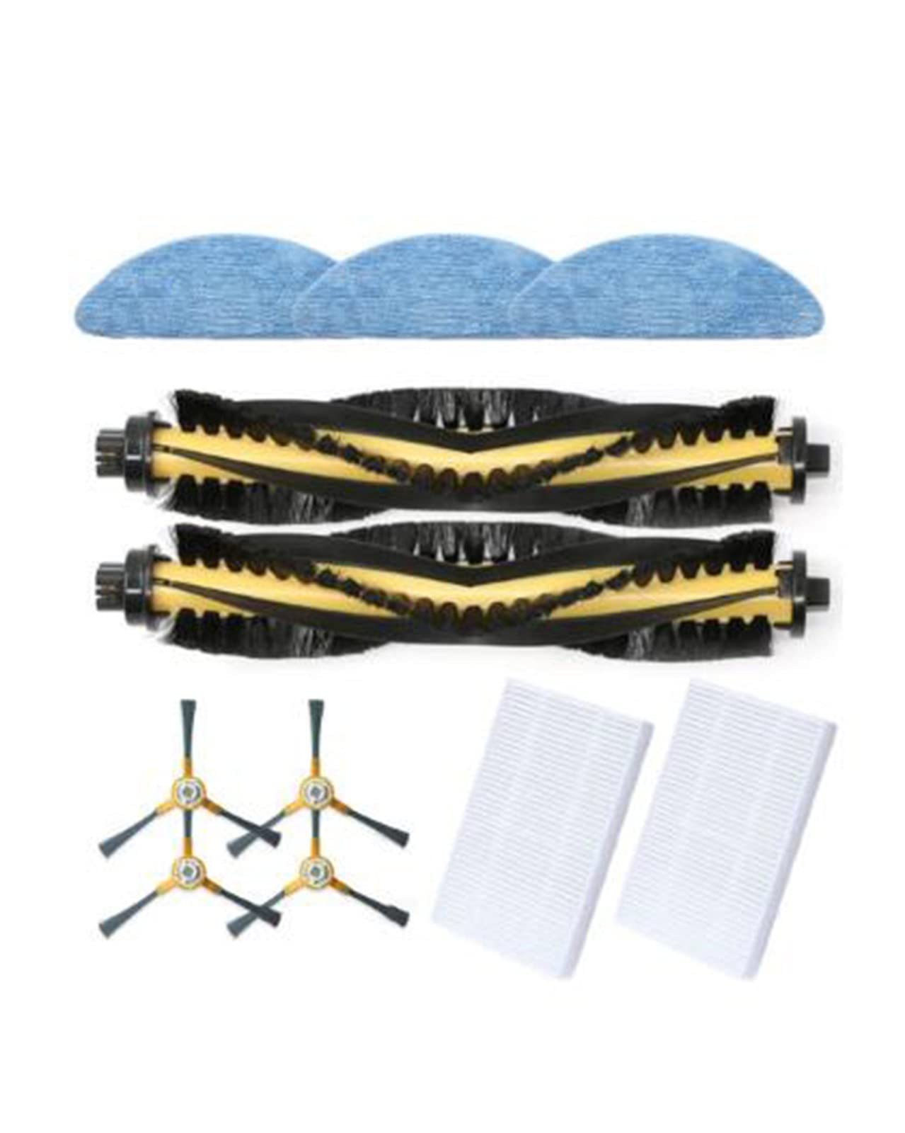 Liectroux C30B Vacuum Cleaner Replacement Parts Kit - Roller Brush, Filter & Accessories for Robot Vacuum Cleaner | Perfect for Home Cleaning & Pet Hair Removal