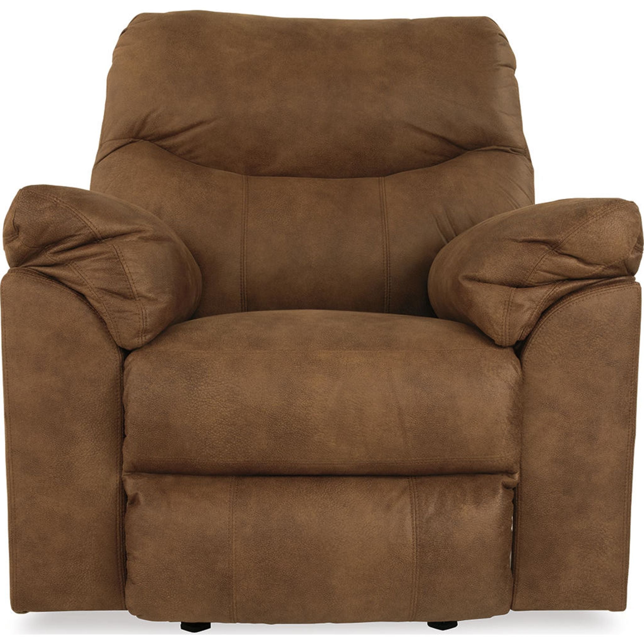 Boxberg Rocker Recliner Chair with Bark Fabric - Comfortable Rocking Recliner for Living Room, Nursery, or Bedroom - Perfect for Relaxing, Nursing, or Reading
