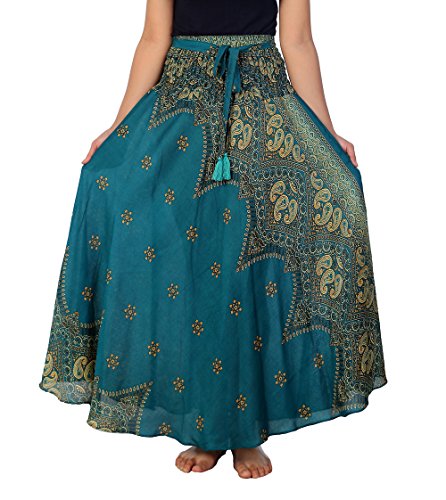 Teal Peacock Flower