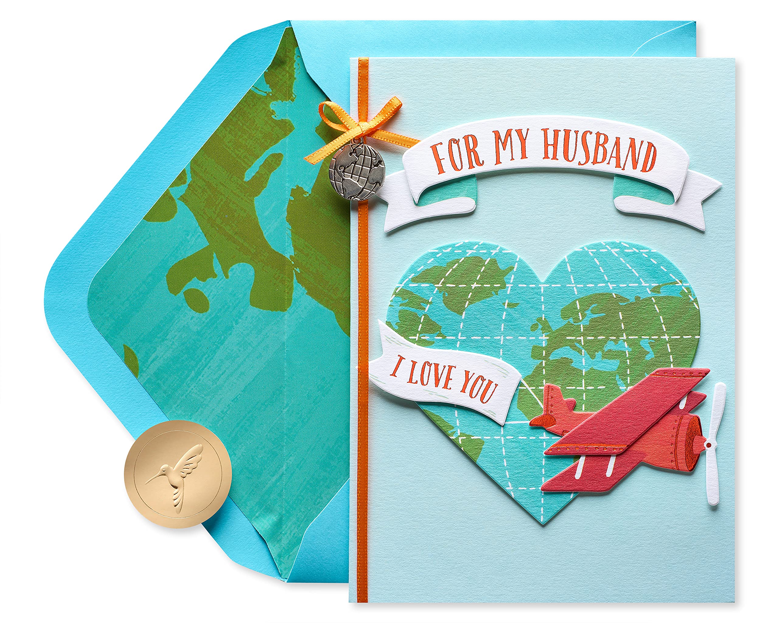 Premium Papyrus Birthday Card for Husband - Elegant Greeting Card for Life Partner | Perfect for Anniversaries, Special Occasions & Romantic Gestures