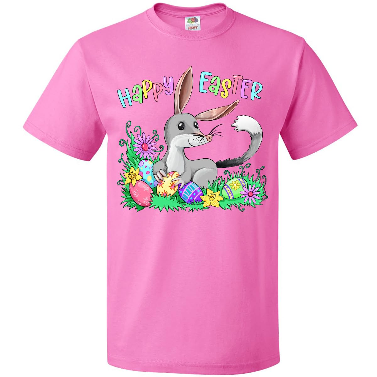 Inktastic Happy Easter Cute Easter Bilby Adult T-Shirt - Funny Holiday Graphic Tee for Easter Celebrations & Spring Parties