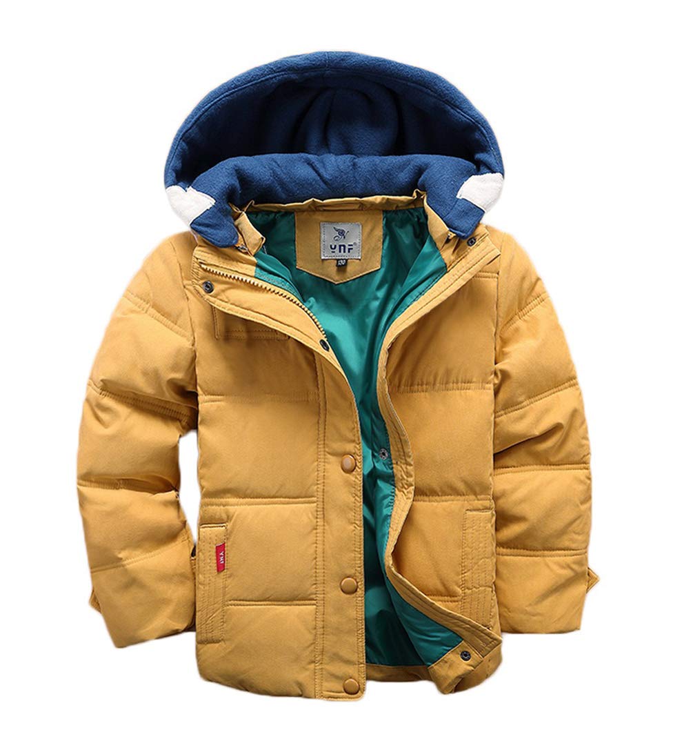 ValentinA Kids Winter Thickened Hooded Jacket - Warm Quilted Coat for Boys & Girls | Outdoor Casual Wear for Autumn, Spring & Winter Seasons | Perfect for School, Playdates & Family Outings