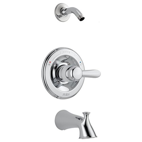 Delta Faucet T14438-LHD Lahara Monitor 14-Series Tub and Shower Trim in Chrome - Perfect for Bathroom Renovation & Modern Shower Systems