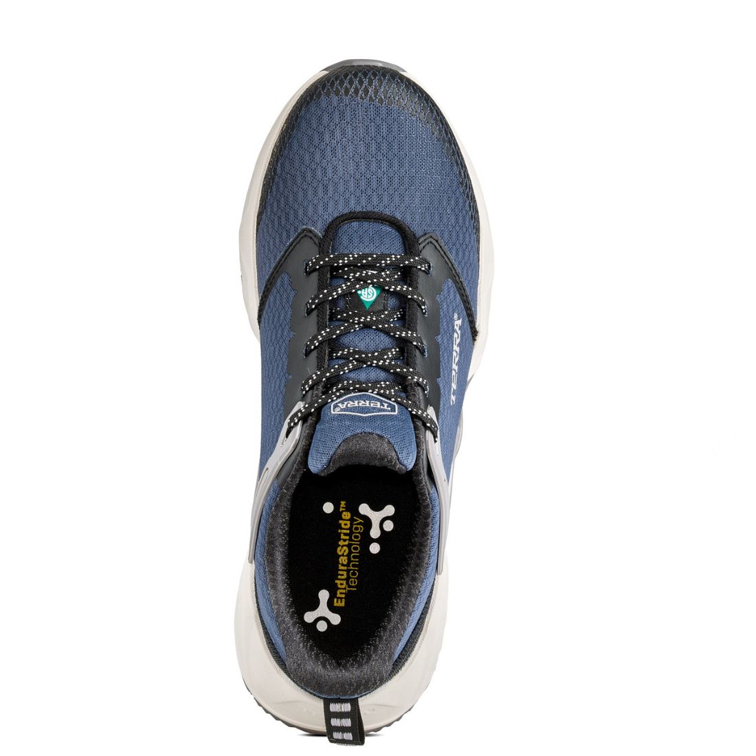 Terra Vector 1276NV Unisex Composite Toe Athletic Work Shoes - Navy Blue Safety Footwear for Construction, Warehouse & Industrial Work