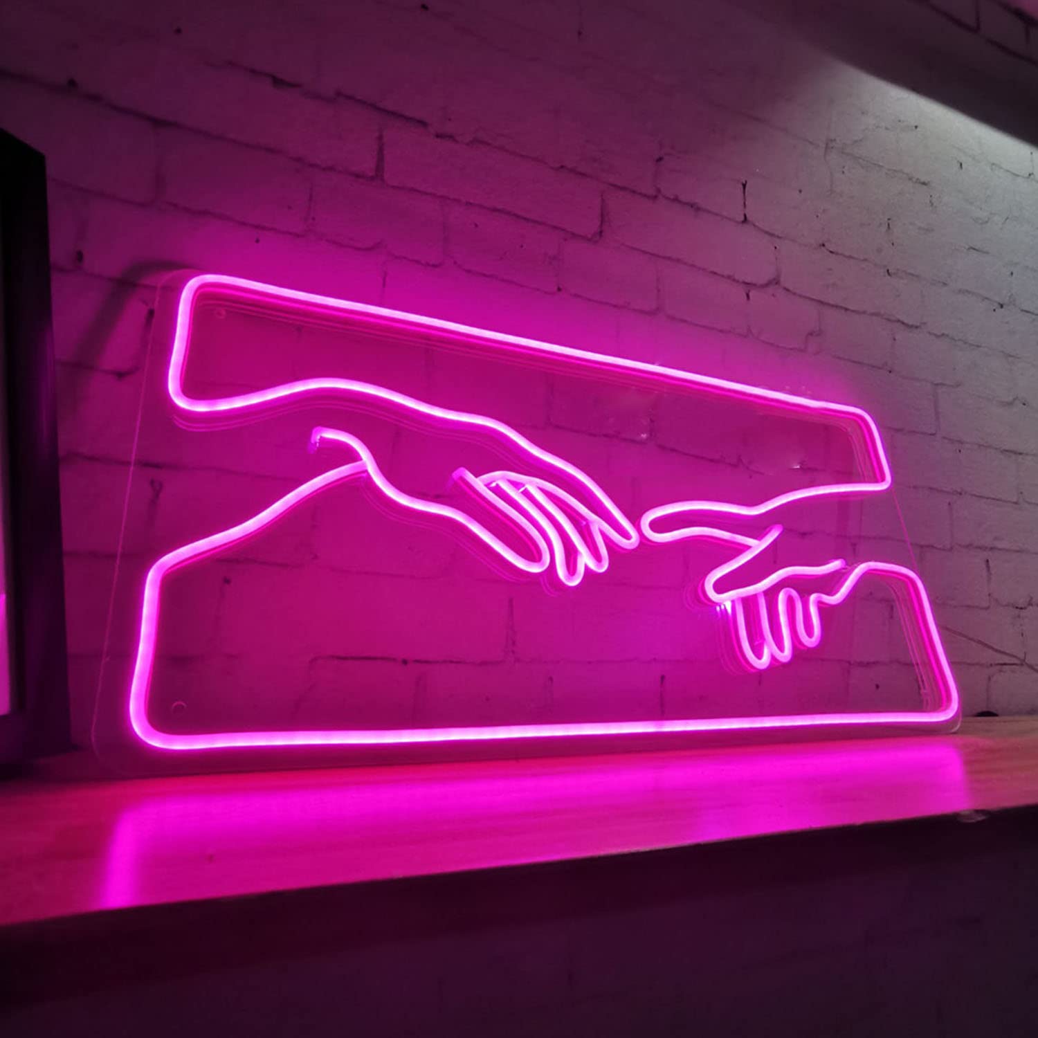 Custom LED Neon Light Signs - Pink Wall Decor for Bedroom, Bar, Office, Wedding & Party | Energy-Efficient & Durable for Home, Cafe, Hotel & Club Decorations
