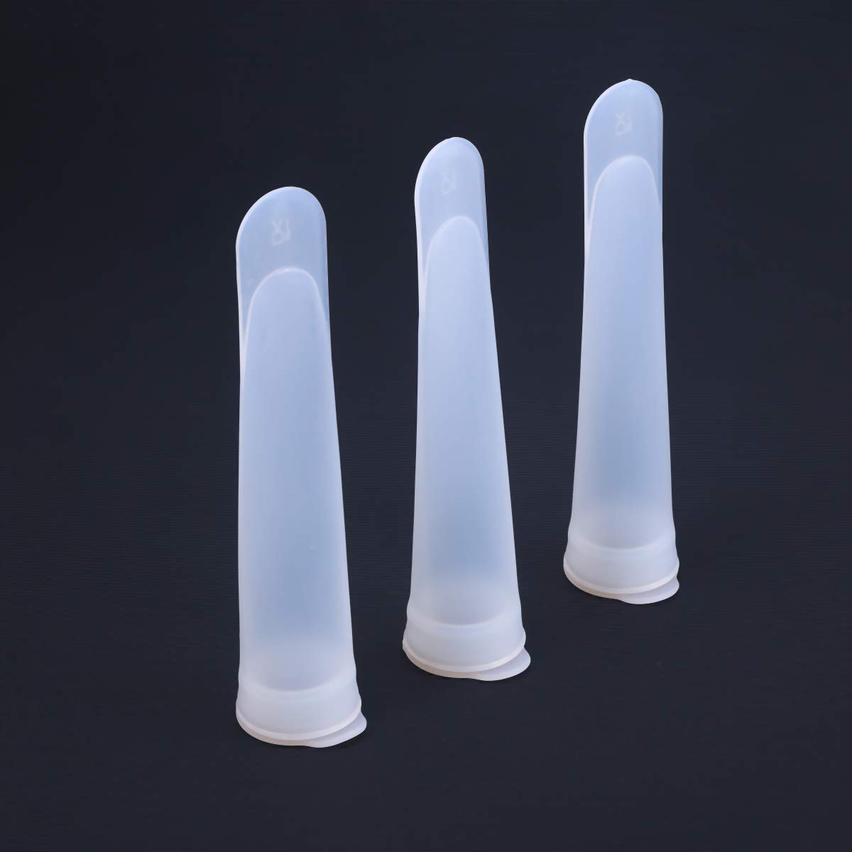 DOITOOL 4-Piece Silicone Ice Cream Molds - Reusable Popsicle Makers for Homemade Frozen Treats, DIY Ice Cream & Desserts - Perfect for Summer Parties, Kids Snacks & Family Fun