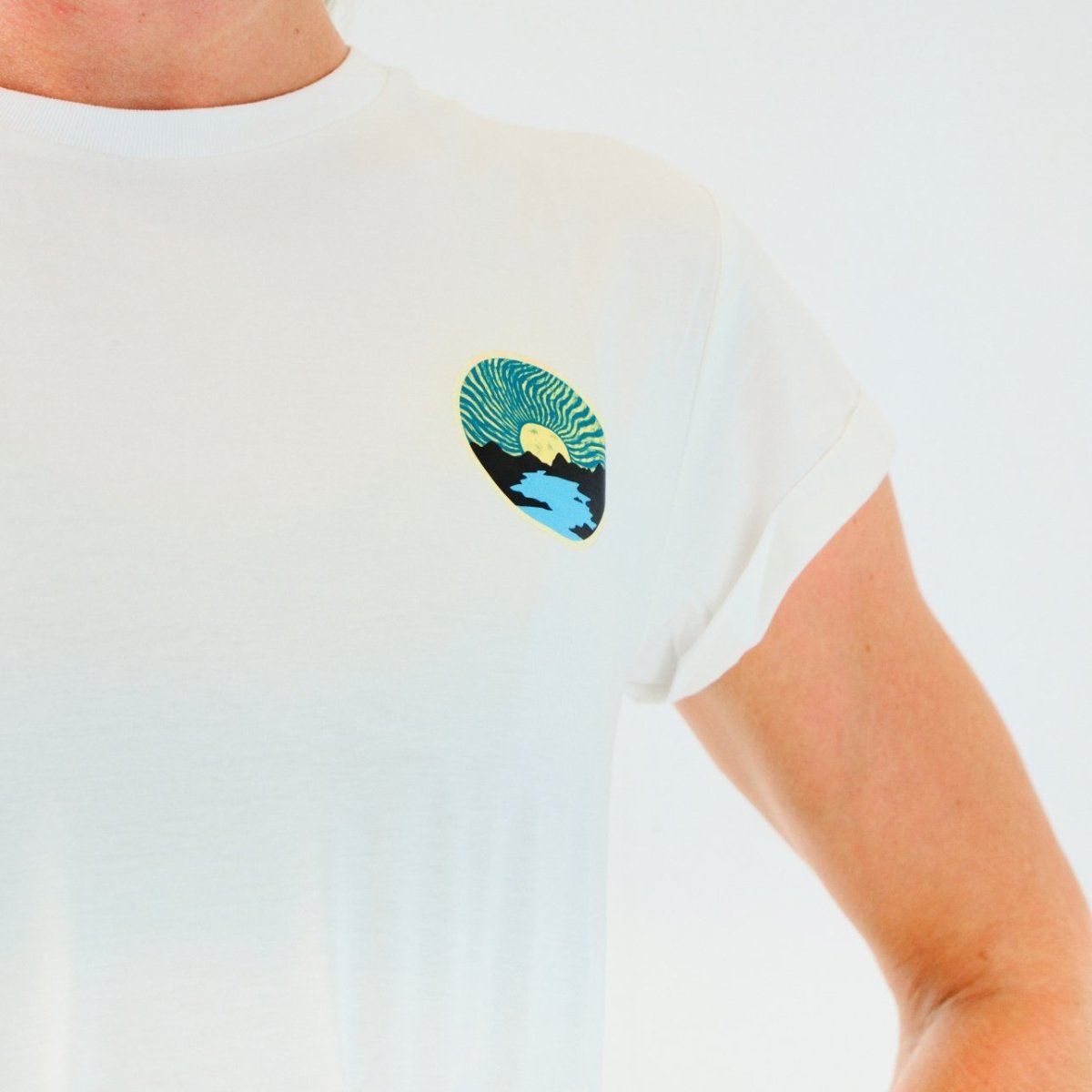 Natures Bounty Women's Free and Easy Daily Eco-Friendly T-Shirt - Soft Organic Cotton Tee for Casual Wear & Sustainable Lifestyle