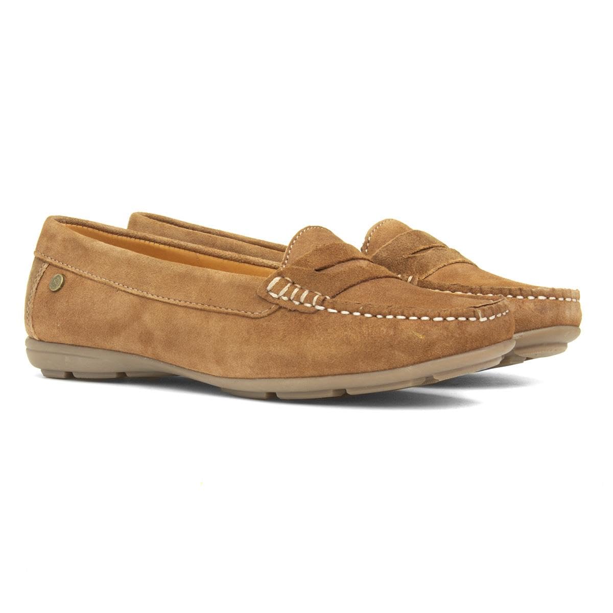 Hush Puppies Women's Comfort Loafers Slip-On Shoes - UK Size 0 - Perfect for Office, Travel & Casual Wear