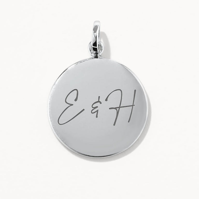 Silver Full Moon Pendant Necklace - Elegant Celestial Jewelry for Women, Perfect for Gifts, Parties & Everyday Wear