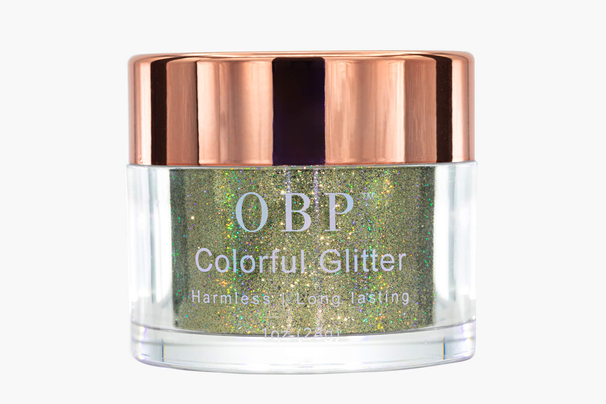 12 Colors OBP Fine Holographic Chunky Nail Glitter - Holo Cosmetic Nail Pigment & Nail Art Powder for DIY Nail Designs, Makeup, and Manicure - Perfect for Nail Salon, Home Nail Art, and Party Glam Looks (Oliver)