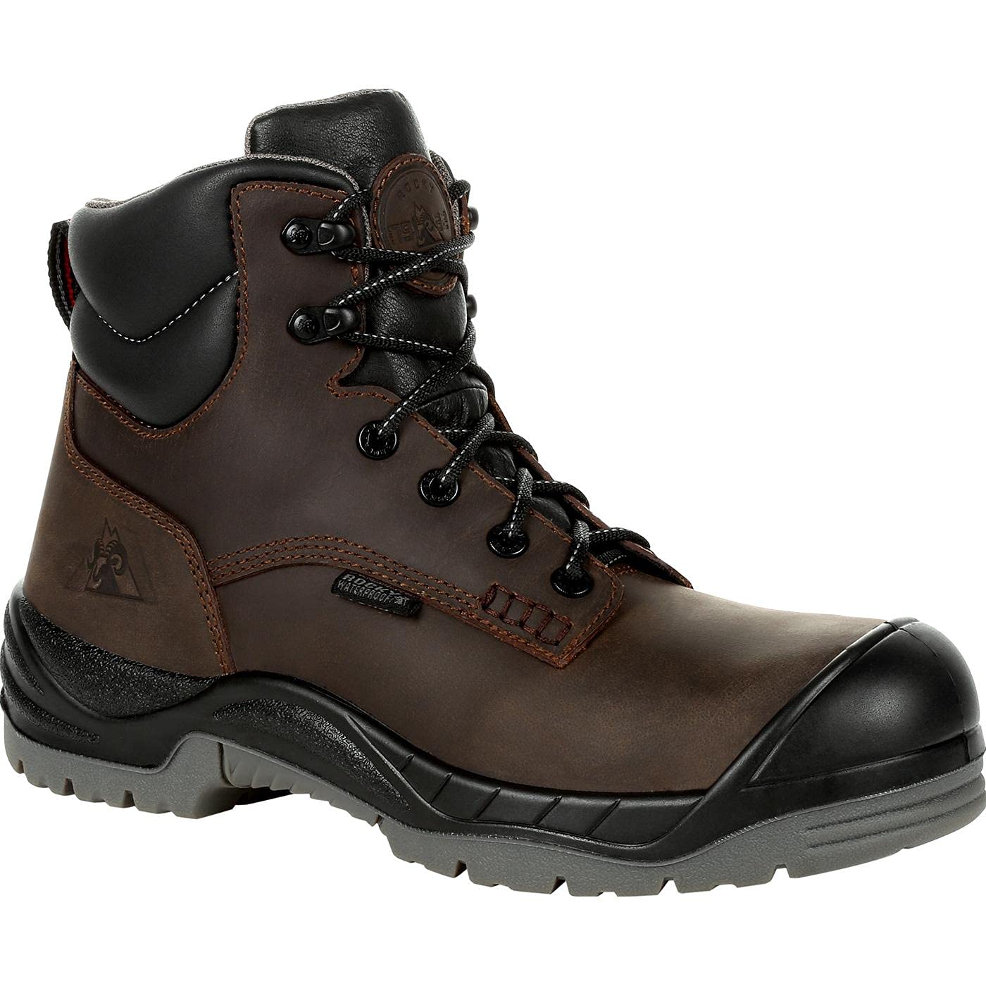 **ROCKY Men's RKK0316 Work Boots - Durable & Comfortable Safety Shoes for Construction, Hiking & Outdoor Work**