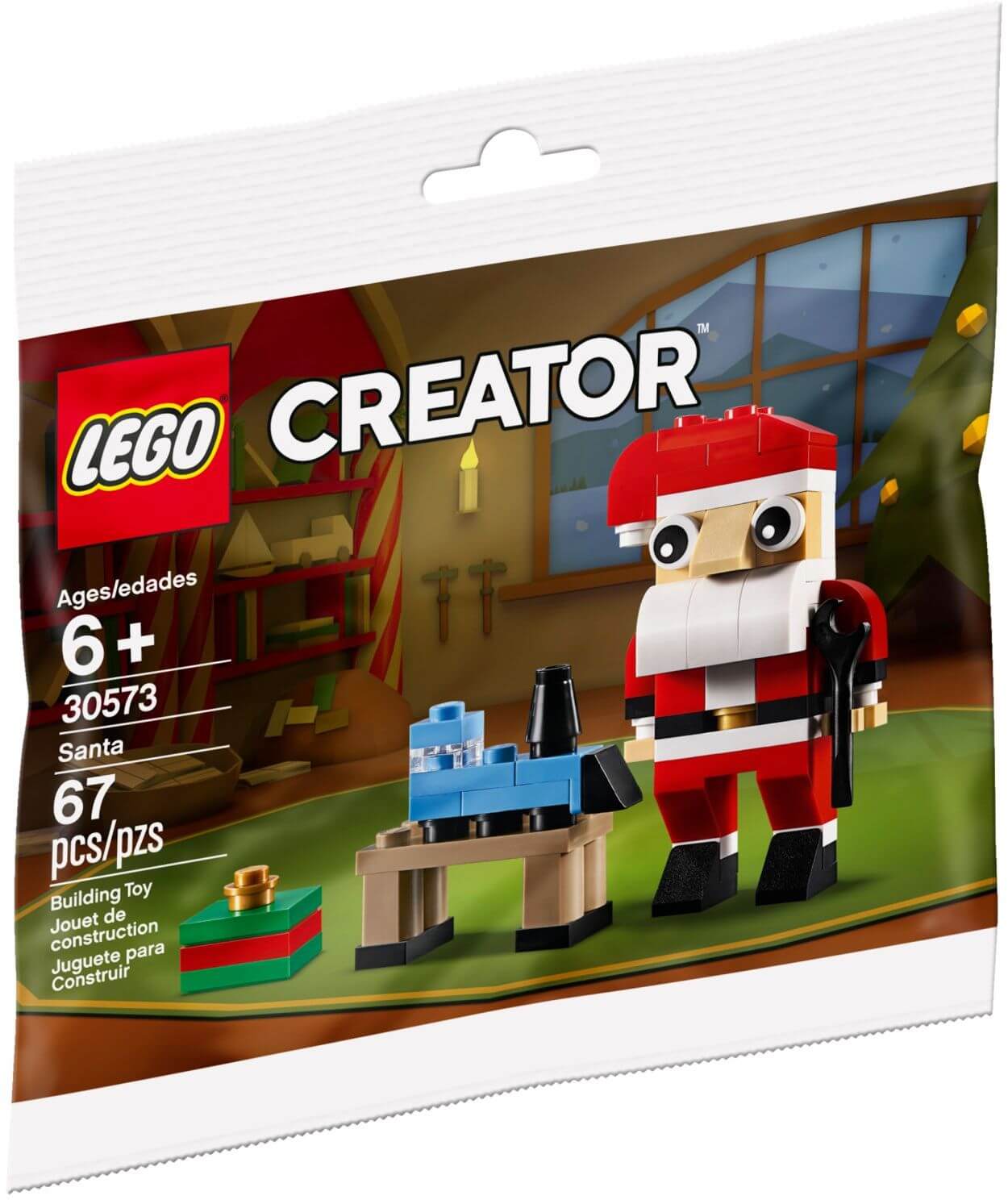 LEGO 30573 Santa Claus Mini Building Set - Christmas Holiday Gift for Kids & Collectors - Perfect for Stocking Stuffers & Festive Decorations