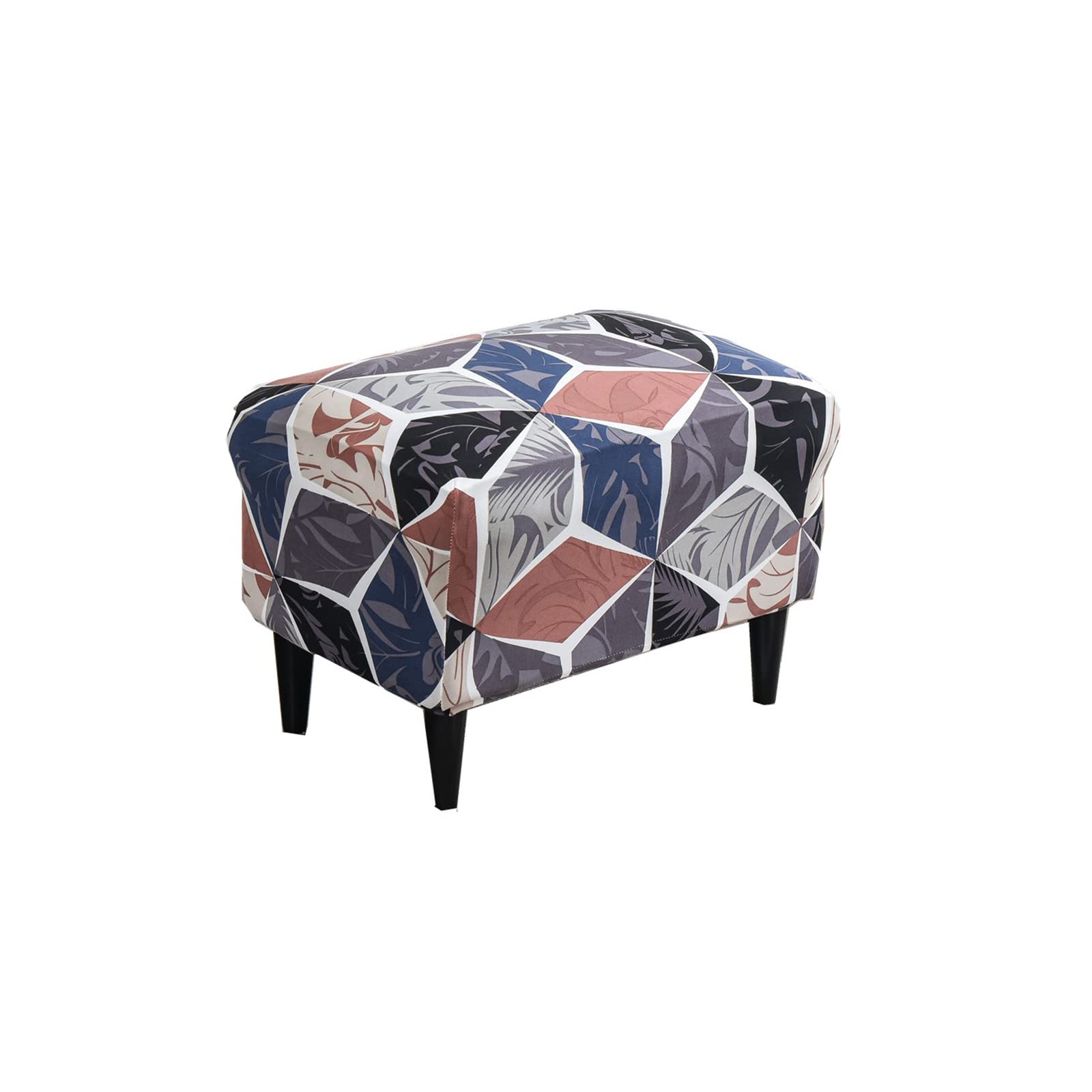 Eco-Friendly Stretch Ottoman Cover - Large 16