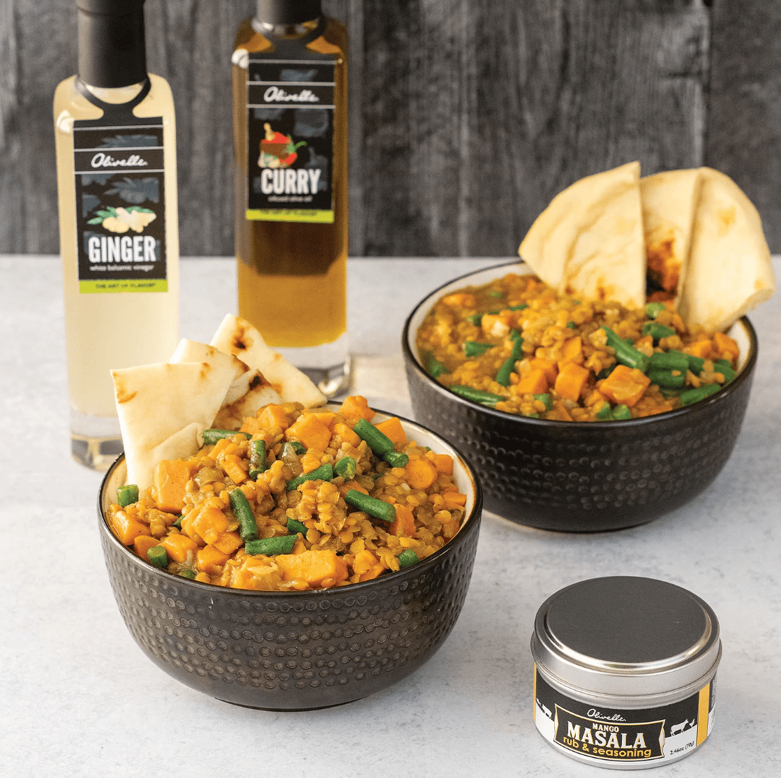 Olivelle Mango Masala Rub & Seasoning - Premium Indian Spice Blend for Chicken, Fish & Vegetables - Perfect for Grilling, Roasting & BBQ Cooking