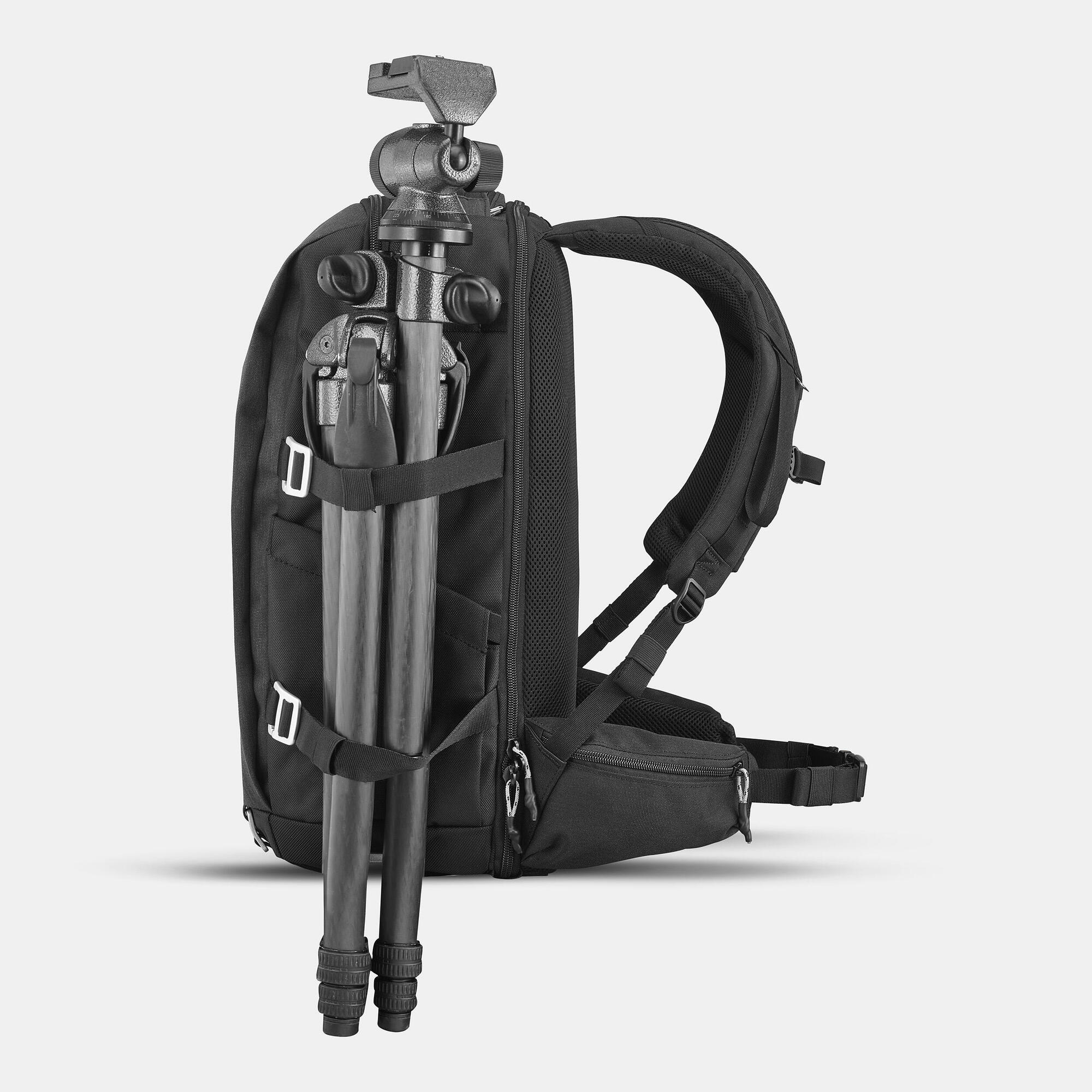 Quechua NH Explorer 900 Focus Camera Backpack - Waterproof DSLR Camera Bag for Travel & Hiking - Perfect for Photographers & Outdoor Adventures