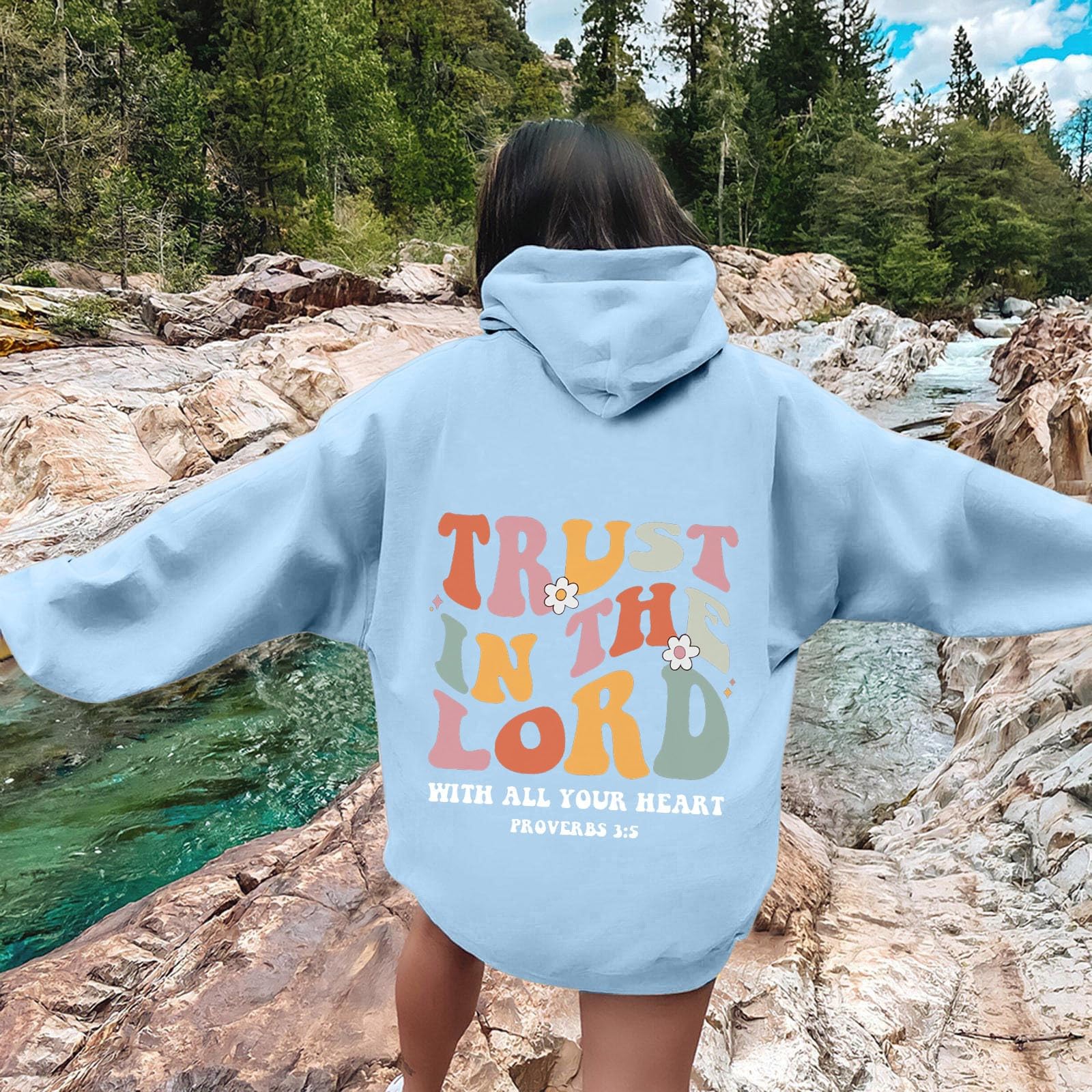 Christian Women's Jesus Hoodies - Bible Verse Sweatshirts for Church & Daily Wear