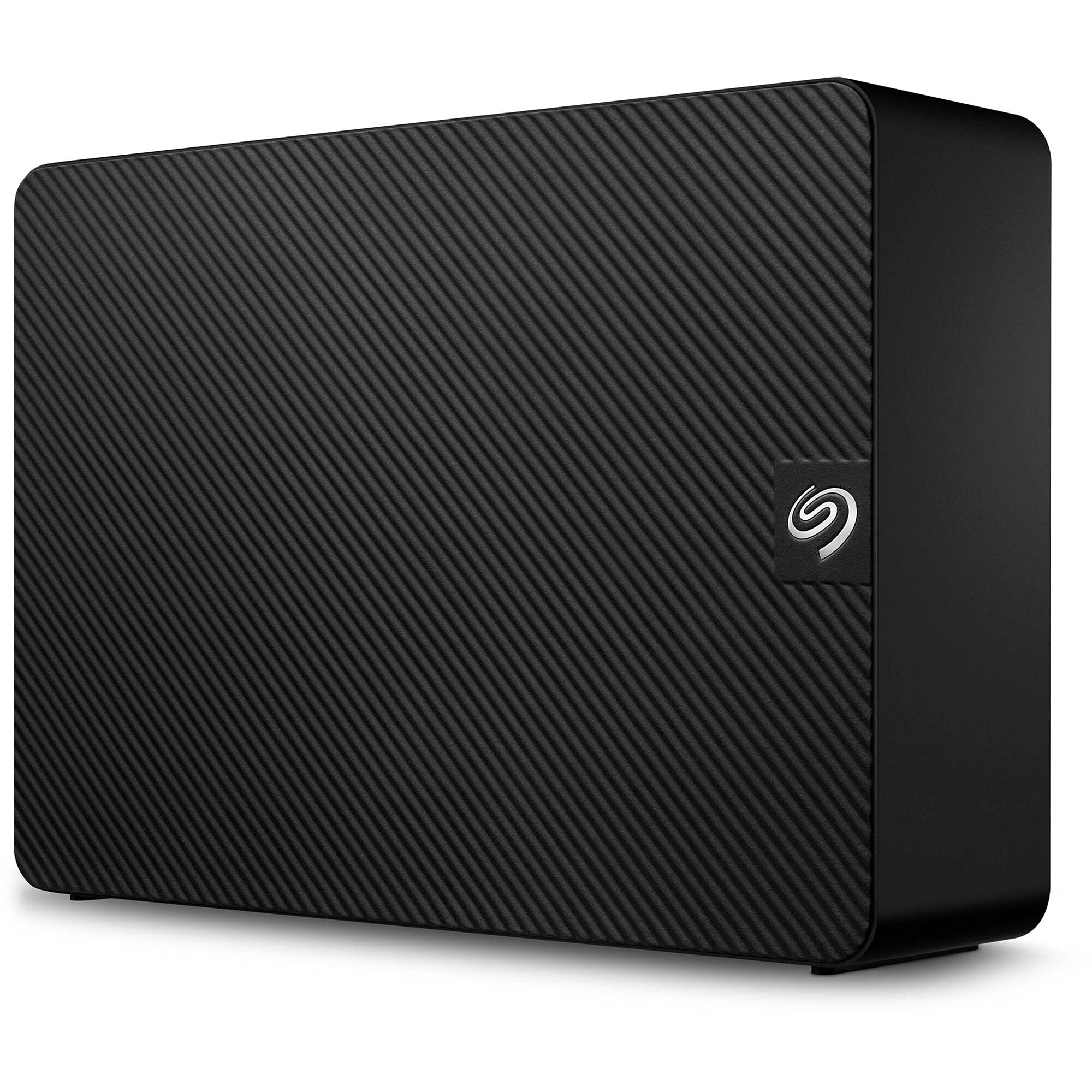 Seagate Expansion 6TB External Hard Drive HDD - 3.5 Inch USB 3.0 for PC, Mac, Laptop & Desktop - Data Storage Backup Solution for Home Office, Gaming & Media (STKP6000400) Includes 2-Year Rescue Services