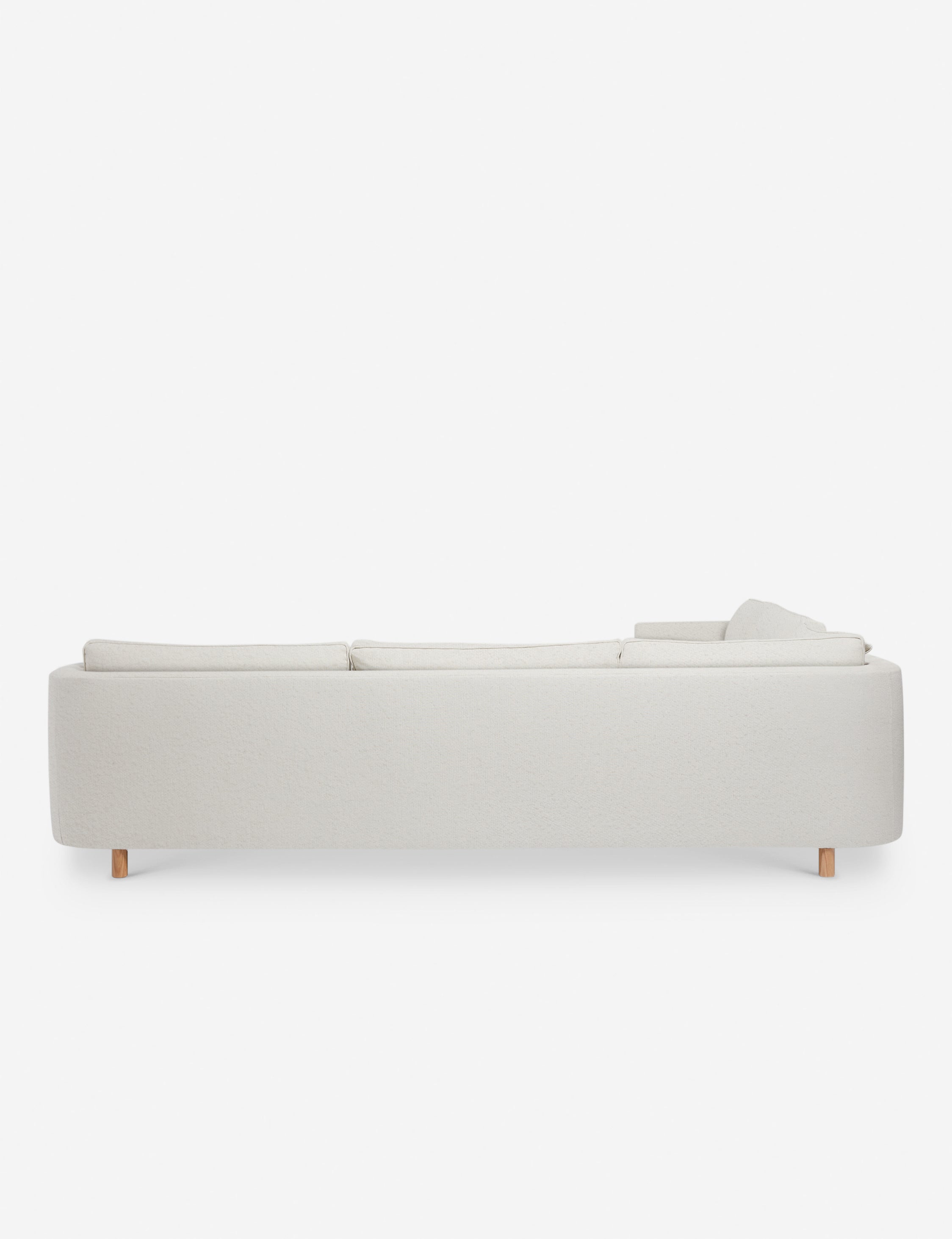 Belmont Corner Sectional Sofa by Ginny Macdonald - Modern L-Shaped Couch for Living Room, Family Room & Lounge Areas