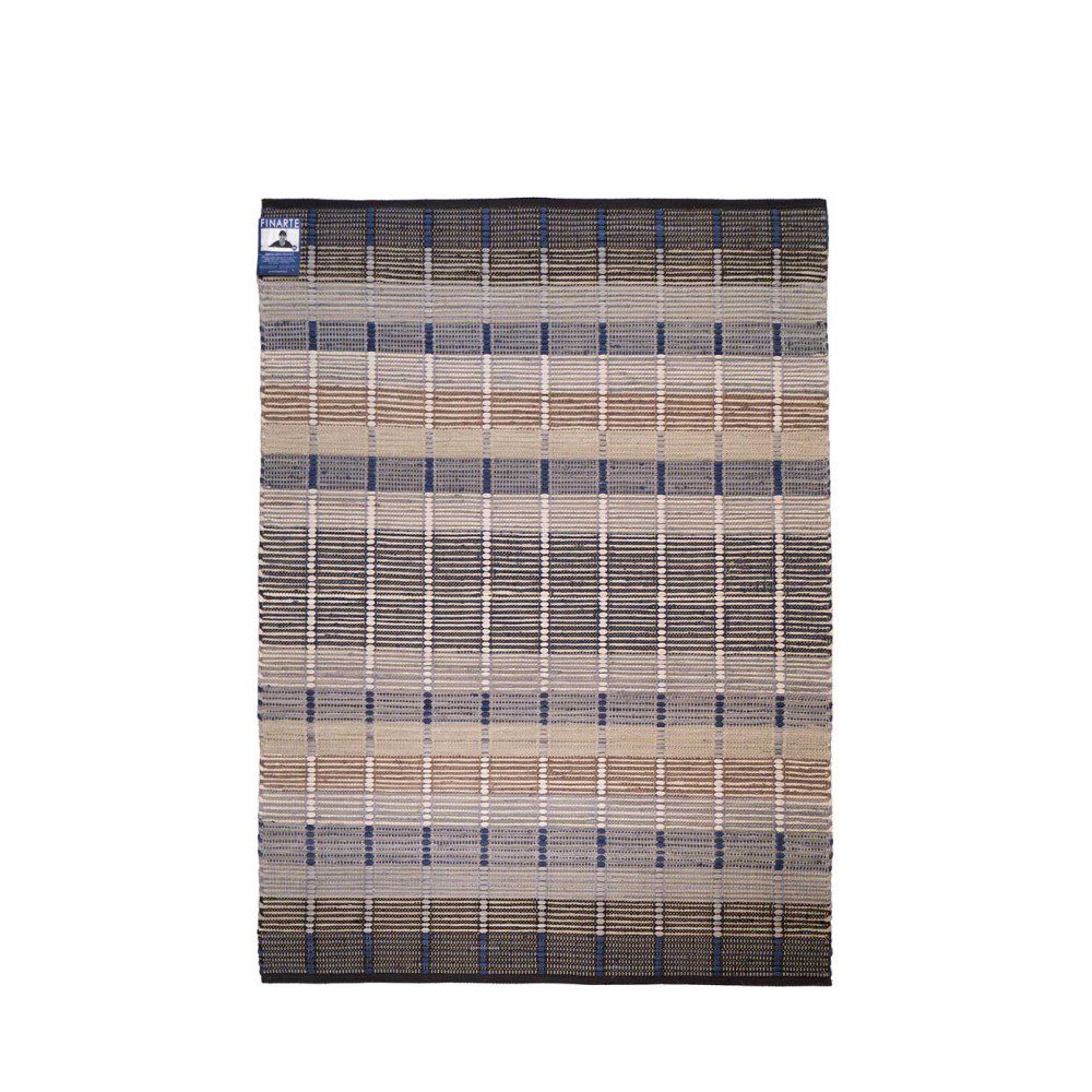 FINARTE Origami Rug - Soft Grey Modern Folded Design, 140x200cm (55x79 inches) Non-Slip Area Rug for Living Room, Bedroom, Office Decor
