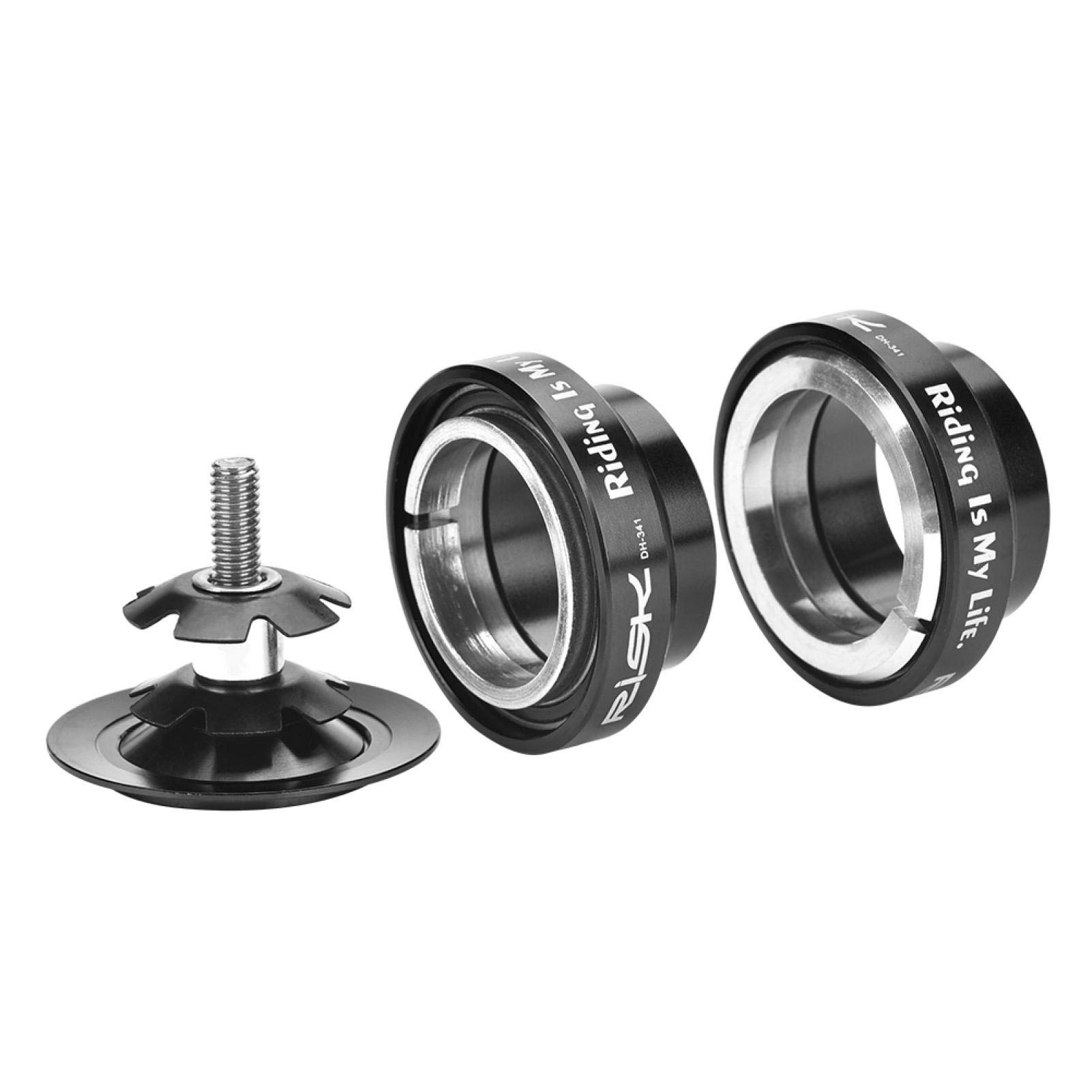 High Precision CNC Machined 34mm Bike Headset Bearing - Aluminum Alloy Fork Bearings for Mountain & Road Bikes | Durable Bicycle Headset for Smooth Steering & Enhanced Cycling Performance