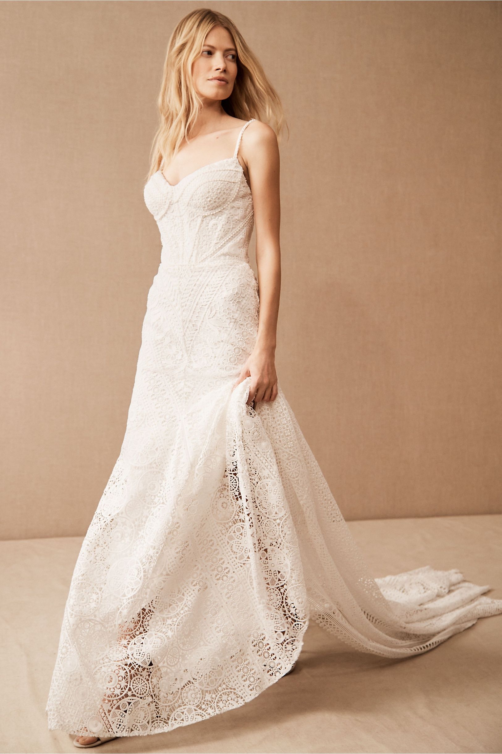 BHLDN Rish Anna Gown - Elegant Wedding Dress for Brides | Perfect for Beach, Garden & Formal Ceremonies