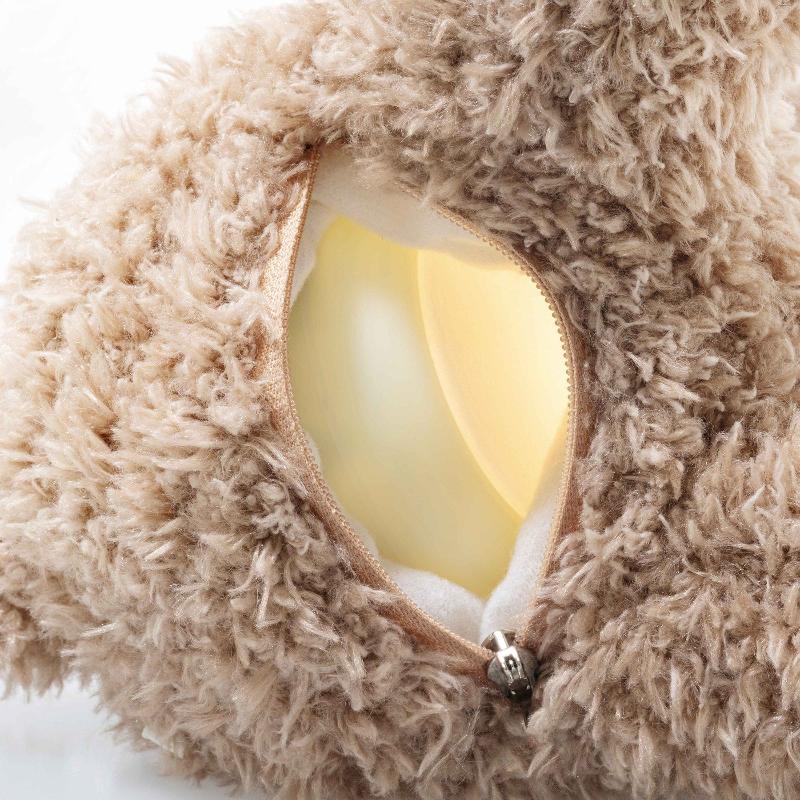 Casper Bear Night Light - Soft Plush Stuffed Animal Toy for Kids | Cute Nursery Decor, Bedroom Nightlight, Soothing Sleep Companion for Babies & Toddlers