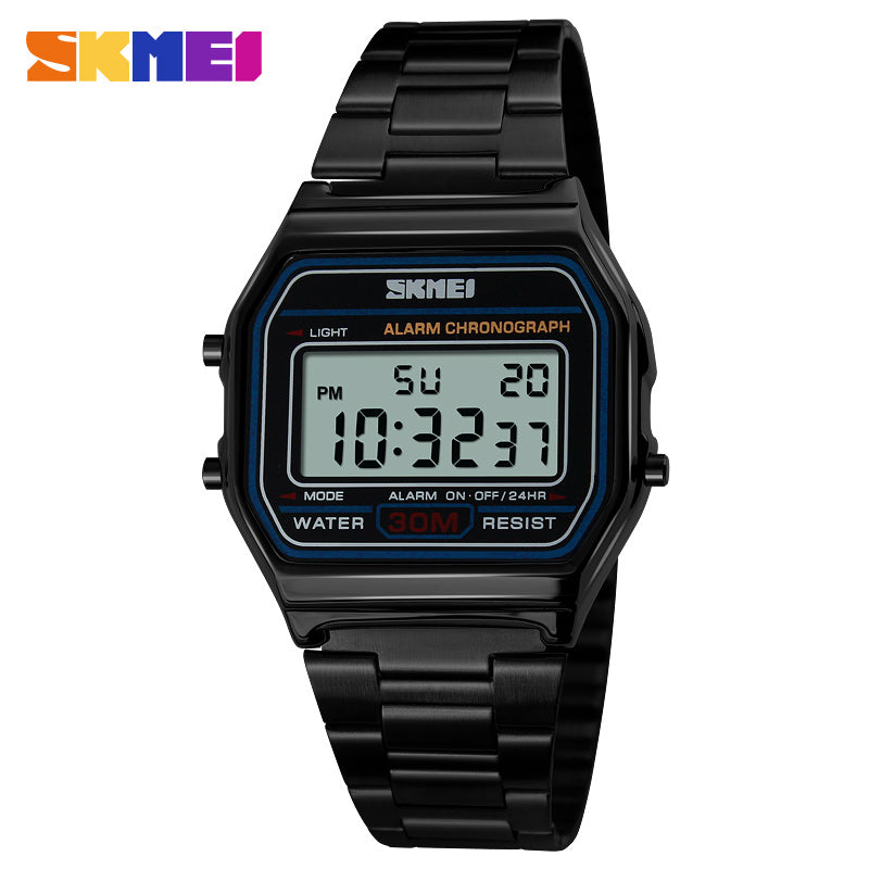 Smart Digital Watch 1123 - Waterproof Fitness Tracker with Heart Rate Monitor, Step Counter & Sleep Tracking - Perfect for Running, Swimming & Daily Activities