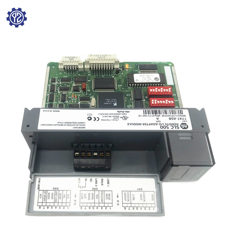 Original AB 1747-ASB SLC Combination Module PLC - 100% New & Genuine Industrial Control for Automation Systems | Perfect for Factory Automation & Process Control