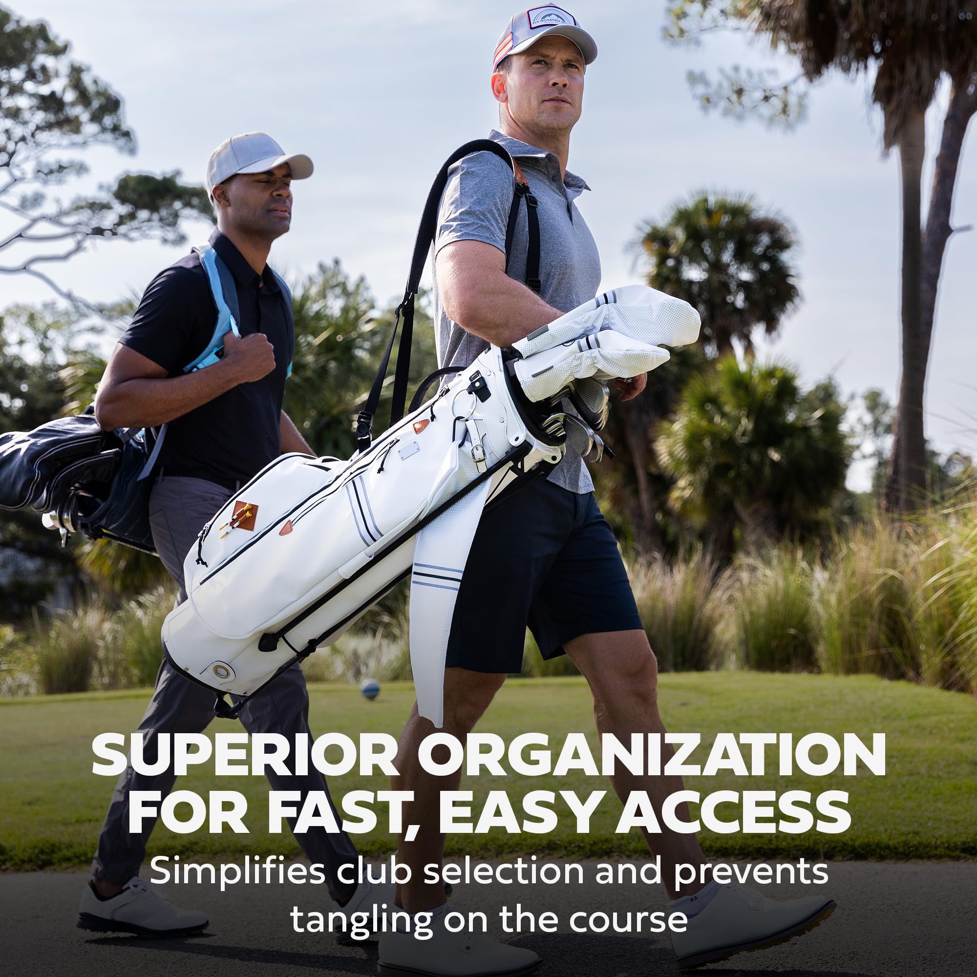 Sun Mountain 2025 Diva 14-Way Divider Golf Bag for Women - Lightweight Cart Bag with 8 Spacious Pockets & Comfortable Carry Strap | Perfect for Golf Courses, Tournaments & Practice Ranges
