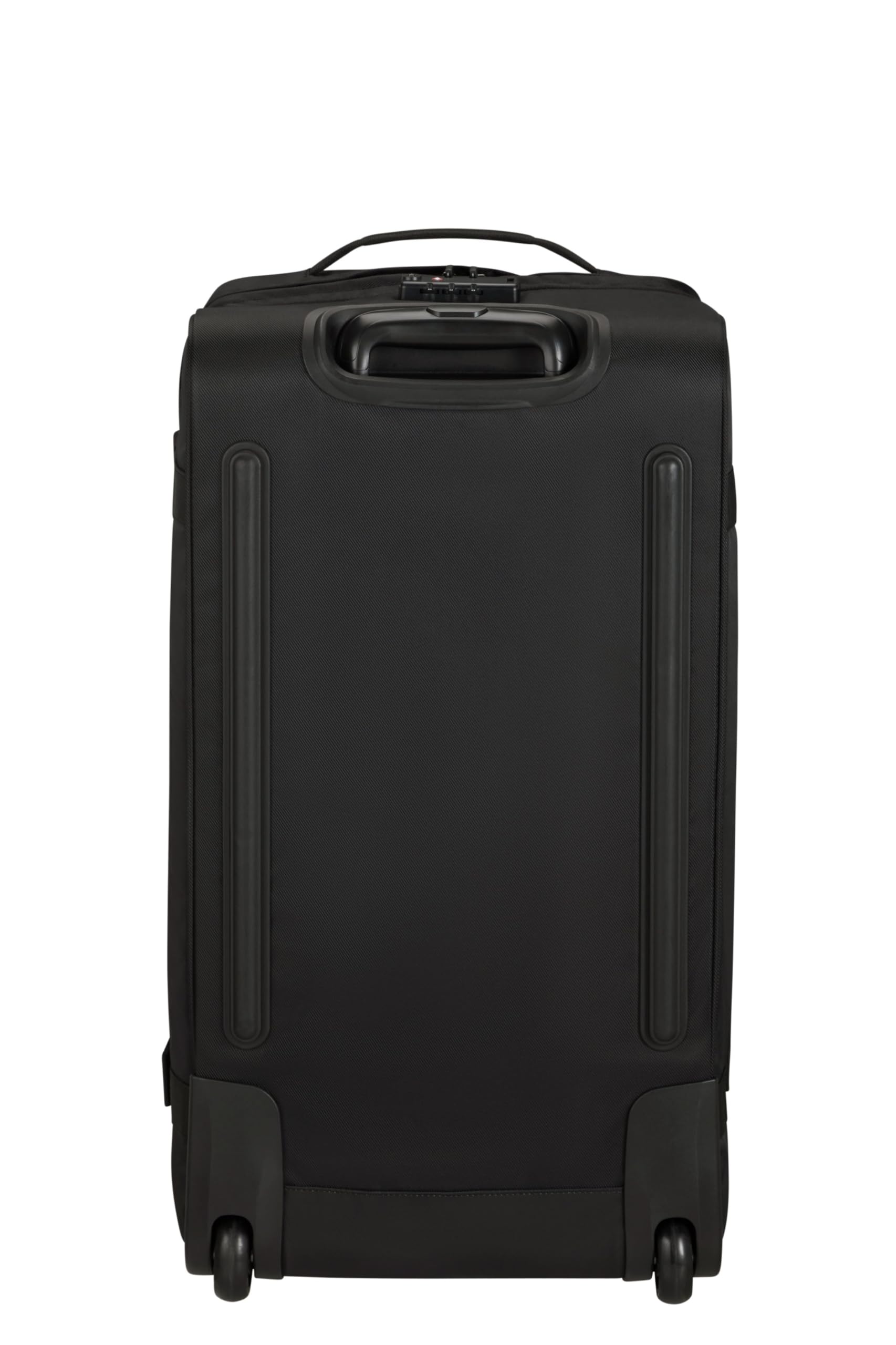 Samsonite Black Asphalt Travel Bags - 68cm Expandable Carry-On Luggage (84L) for Business Trips & Weekend Getaways