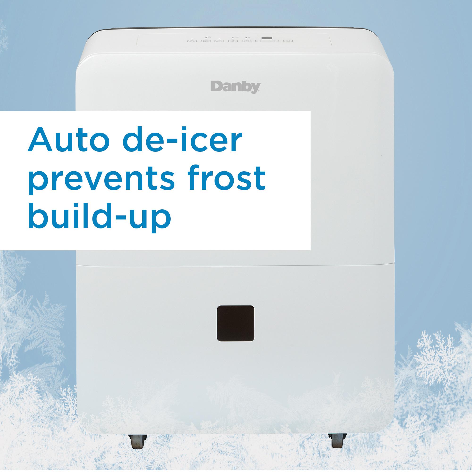 Danby DDR020BJ2WDB 22 Pint Smart Dehumidifier - Energy Efficient, Quiet Operation for Home, Basement & Bedroom - Ideal for Moisture Control in Small to Medium Spaces