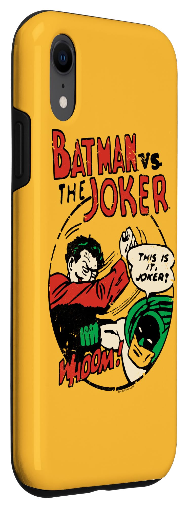 iPhone XR Batman vs Joker Grudge Match Phone Case - Premium Protective Cover for iPhone XR - Perfect for Superhero Fans, Comic Book Lovers & Movie Enthusiasts