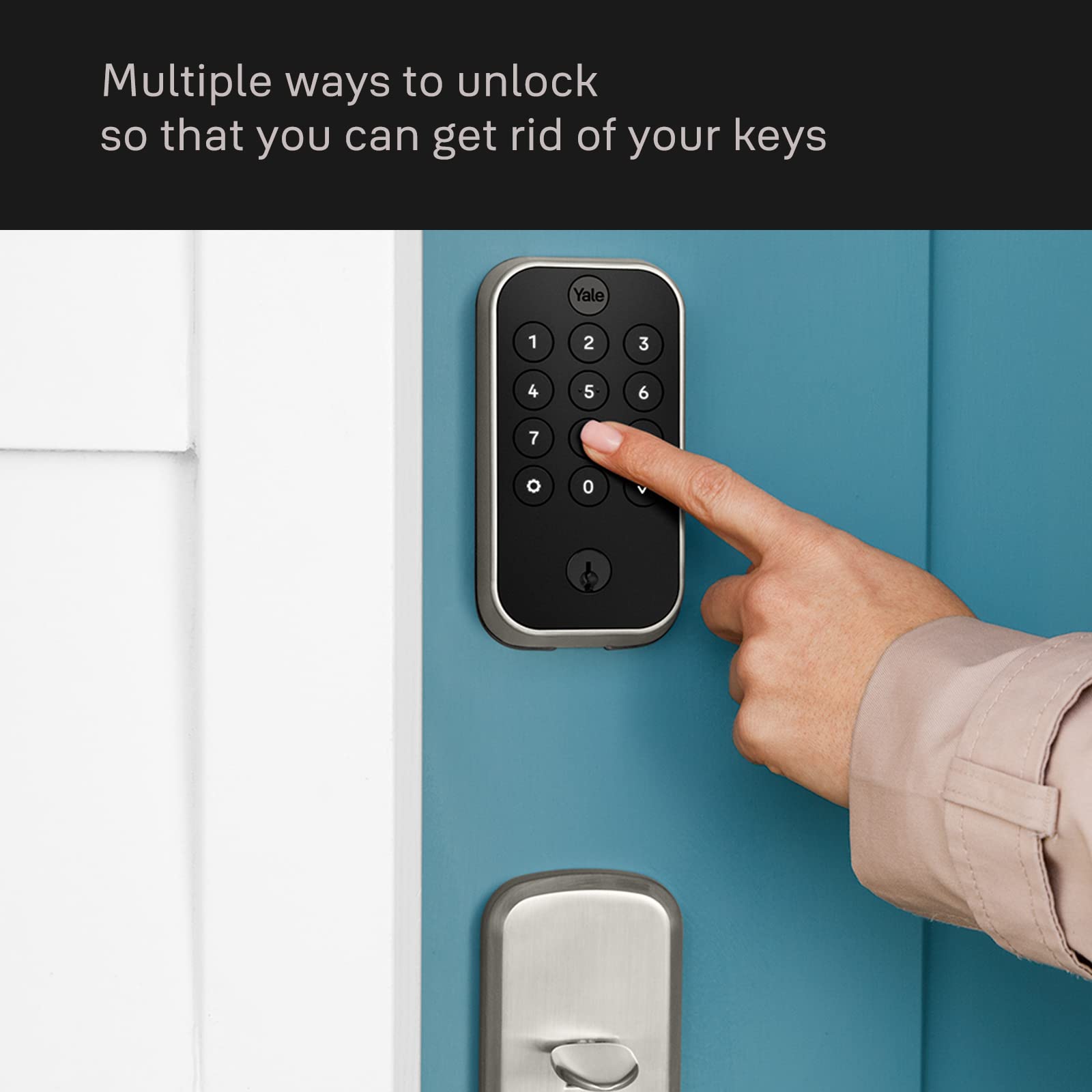 Yale Security Assure Lock 2 Deadbolt - Smart Wi-Fi Enabled Keypad Door Lock with Remote Access & Backup Key (Oil Rubbed Bronze) - Secure Keyless Entry for Homes, Apartments & Vacation Rentals