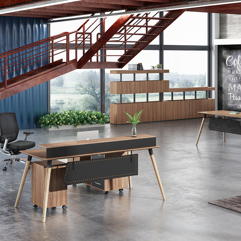 TRIBECA 200cm Warm Oak Display Unit - Modern Bookshelf for Living Room, Bedroom & Office Storage