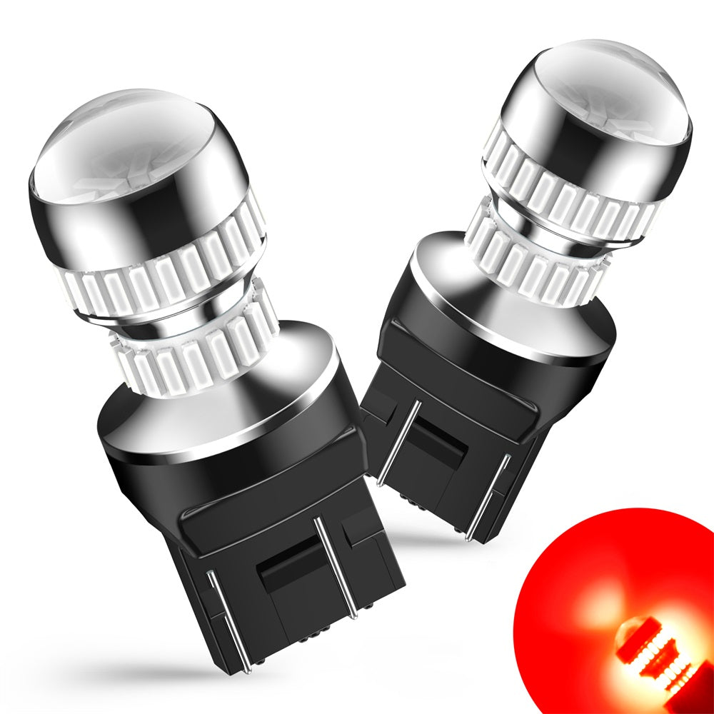 2003-2013 Toyota 4Runner LED Brake Tail Light Bulb 7443 - Bright Red Replacement for Rear Side Marker Lights (Perfect for Night Driving & Off-Road Adventures)