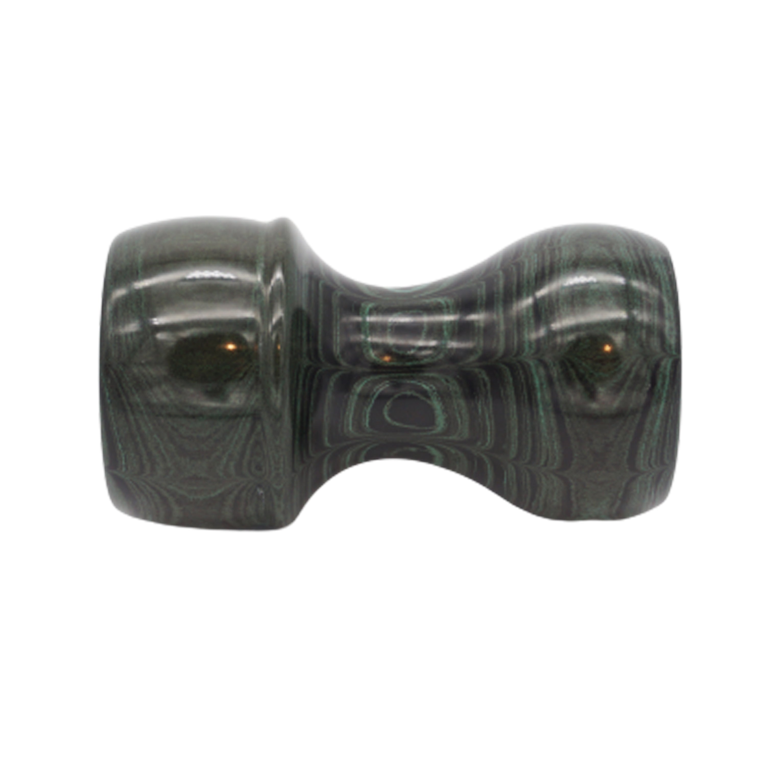Premium Jaguar Ebonite Handcrafted Shaving Brush Handle - Fits 24mm & 26mm Knots - Perfect for Wet Shaving & Grooming Gifts for Men
