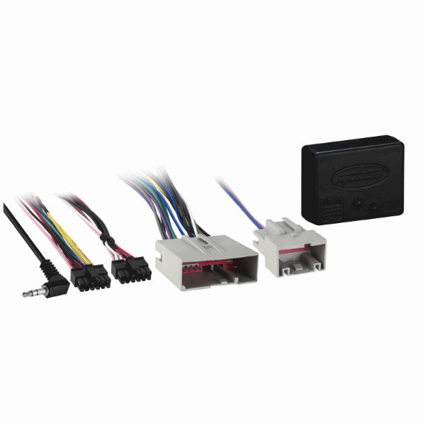 Axxess AXVI 5520 Radio Replacement Wiring Harness for 2006-2019 Ford Lincoln Vehicles (Non-Amplified) - Easy Car Stereo Installation & Audio System Upgrade