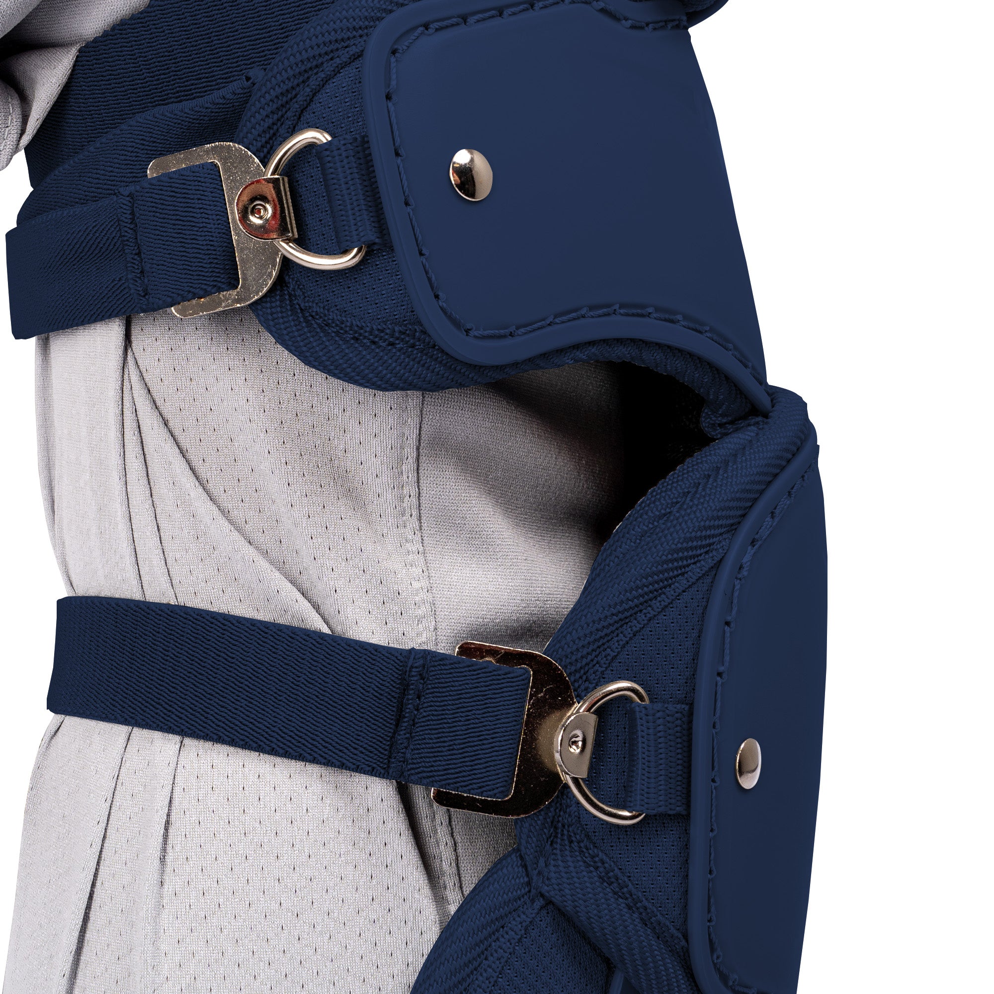 FORCE3 XS3® PRO ELITE Baseball Catcher Leg Guards - Adult Size | Lightweight Protective Gear for PitchCom® System | Perfect for MLB, College & Youth Games