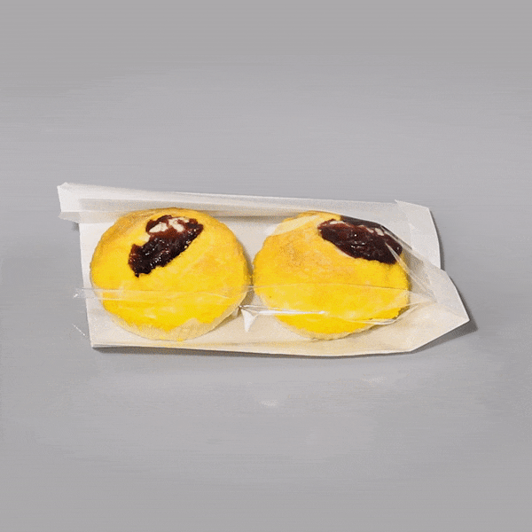 White Paper Medium Bread Bags with Side Window - 6 x 2.5 x 10 Inches - 100 Count Box - Perfect for Bakeries, Cafes & Sandwich Shops