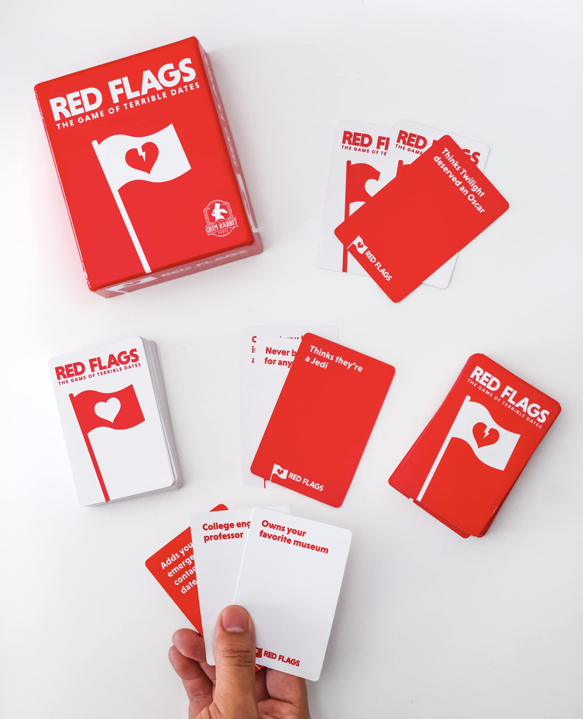 Red Flags: The Ultimate Funny Card Game for Adults | Hilarious Party Game for 3-10 Players | Perfect for Game Nights & Social Gatherings | by Jack Dire, Creator of Superfight