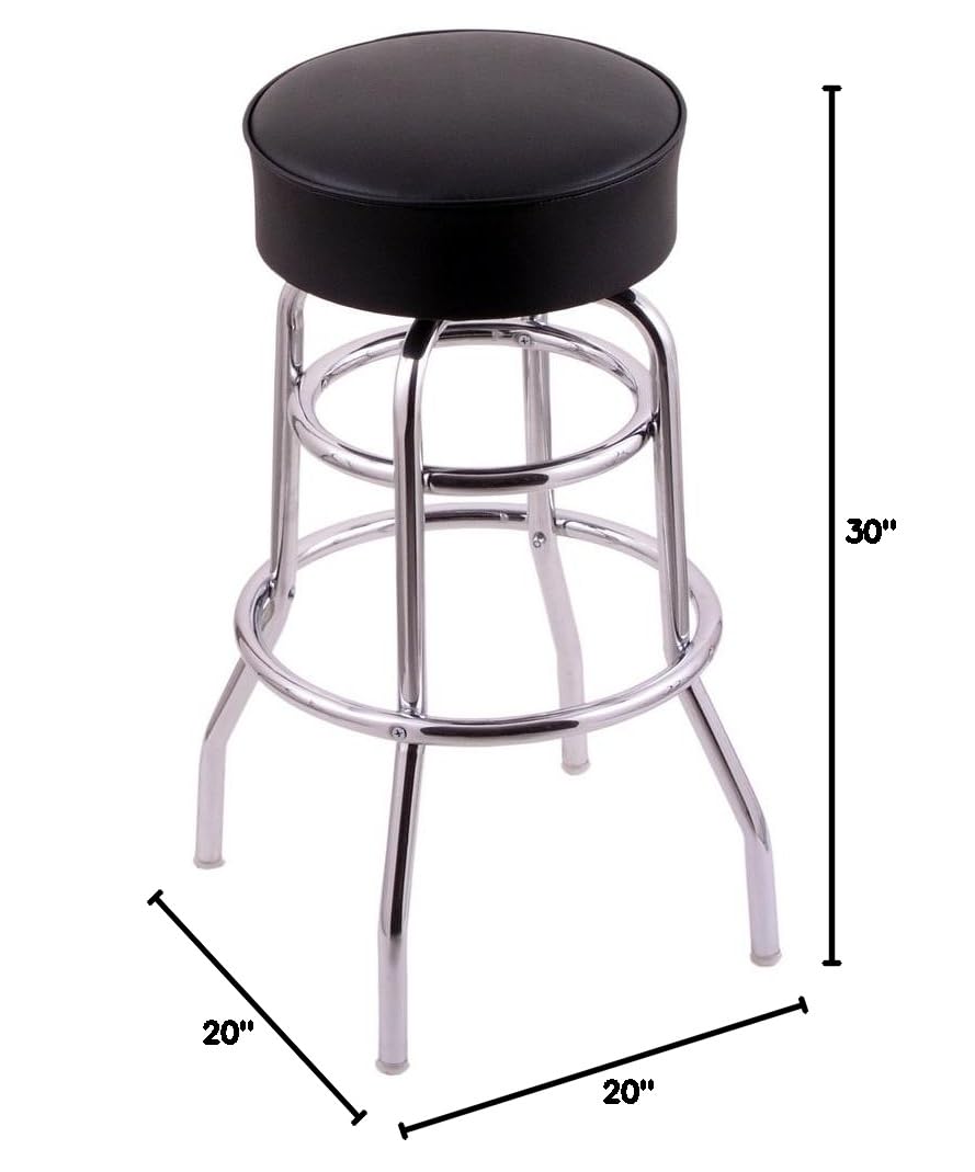 Holland Bar Stool Company Classic Series Swivel Bar Stool - 360° Rotating Counter Height Stool for Kitchen Island, Breakfast Nook & Home Bar Decor
