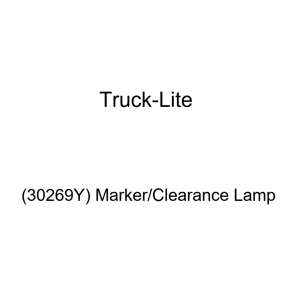 Truck-Lite 30269Y LED Clearance and Marker Light - Heavy Duty Truck Lighting for Trailers, RVs & Commercial Vehicles