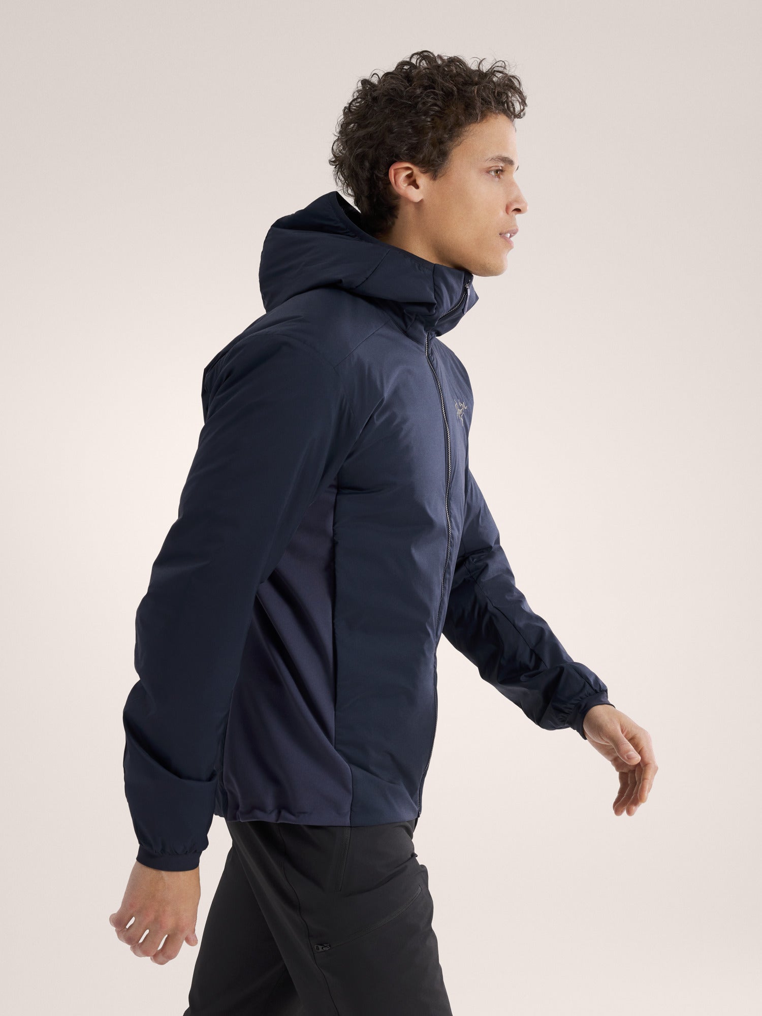 Atom Hoody Men's Lightweight Water-Resistant Hooded Jacket - Perfect for Outdoor Activities, Hiking & Casual Wear